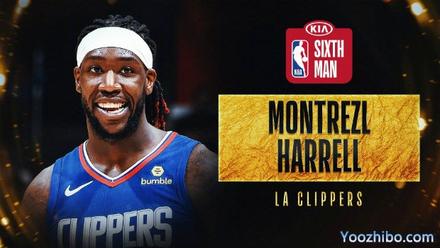 NBA最佳第六人<a href=/lanqiupindao/clippers/ target=_blank class=infotextkey>快船</a>前锋哈雷尔当选