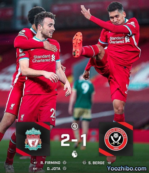 <a href=/zuqiupindao/liverpool/ target=_blank class=infotextkey>利物浦</a>2-1谢菲联