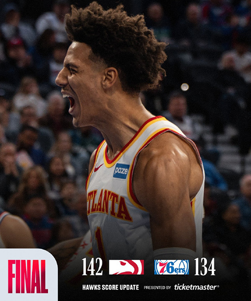 12月01日 NBA常规赛 老鹰vs76人 全场录像及集锦