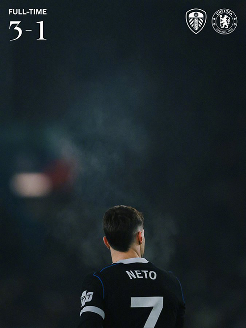 英超-切尔西1-3利兹联 托辛失误送礼 帕尔默复出